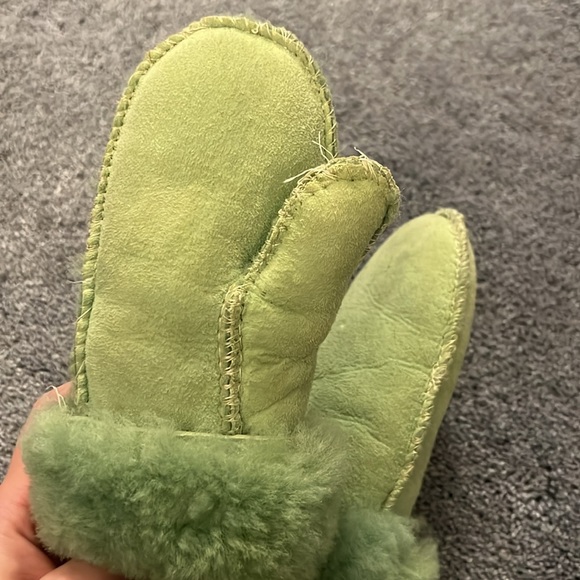 Homemade Sheepskin Mittens - Picture 7 of 7